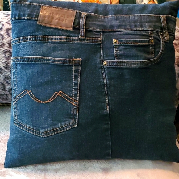 unbranded Other - Levi denim pocket Pillow rare Handmade Unusual